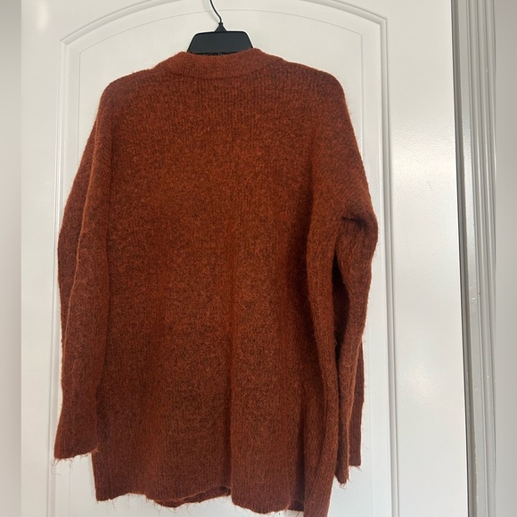 Madewell Women's Cowen Cardigan Sweater size small wool blend relaxed NG753 - Picture 9 of 12